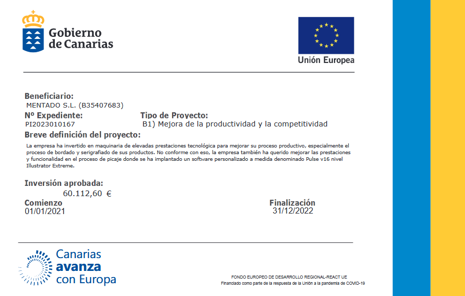 Mejora de la productividad y la competitividad - Canarias avanza-2022